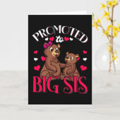 Tot grote zusjes getild - Bevorderd tot grote zust Kaart (Gele Bloem)