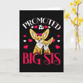 Tot grote zusjes getild - Bevorderd tot grote zust Kaart (Gele Bloem)