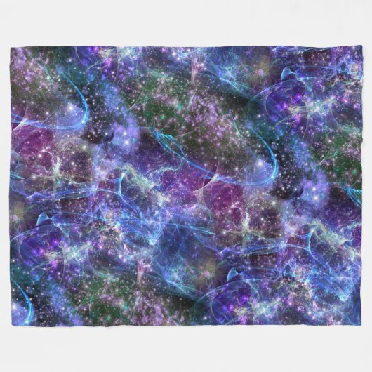 Tot het einde der tijden, galactische ruimte ontsn fleece deken (Voorkant (Horizontaal))