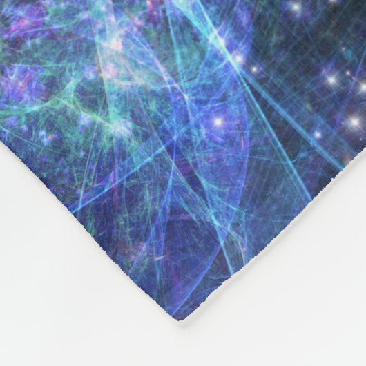 Tot het einde der tijden, galactische ruimte ontsn fleece deken (Hoek)