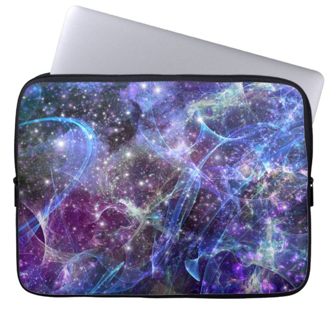 Tot het einde der tijden, galactische ruimte ontsn laptop sleeve (Voorkant)