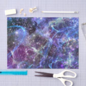 Tot het einde der tijden, galactische ruimte: tissuepapier (Craft)