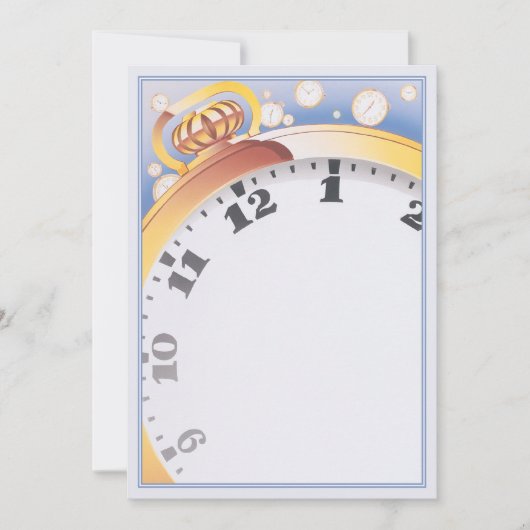 Tot het einde der tijden  notitiekaartje (Voorkant)