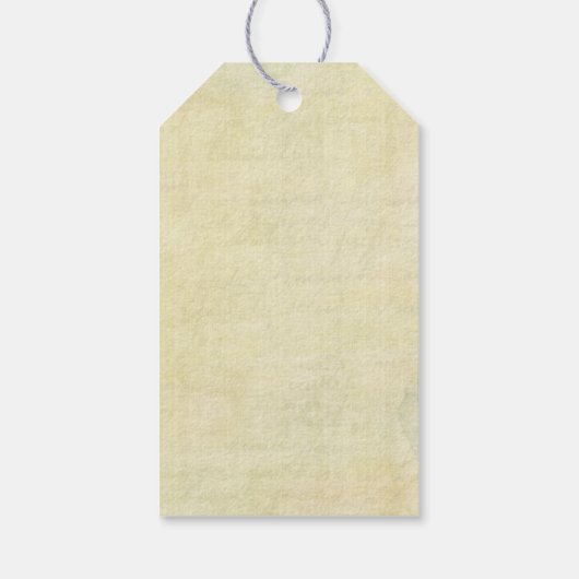 Tot het einde van de Victoriaans tijd Cadeaulabel (Achterkant)