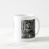 tot het gelukkige einde of het gebroken hart koffiemok (Voorkant rechts)