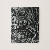 tot het gelukkige einde of het gebroken hart legpuzzel (Verticaal)