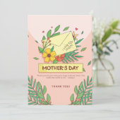 Tot het hart van een moeder - Mooie Moederdag Feestdagenkaart (Staand voorkant)