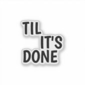 Tot het klaar is, Matildas, Vrouwen football, Moti Sticker (Voorkant)