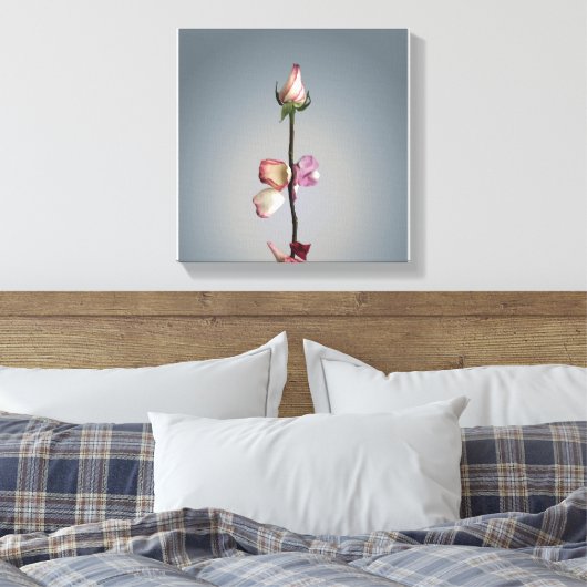 Tot het laatste blad... canvas afdruk (Insitu (Slaapkamer))