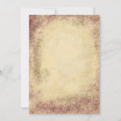 Tot in de perfectie verjaardagsfeest wijnproeverij kaart (Achterkant)