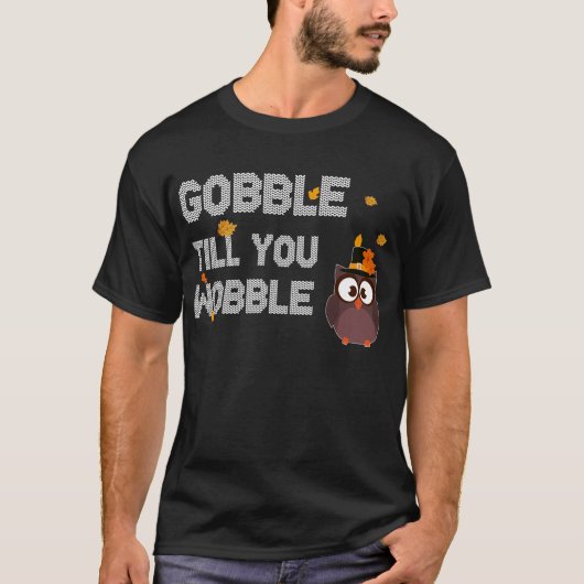 tot je wiebelt t-shirt (Voorkant)