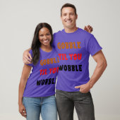 tot je wobbelt t-shirt (Unisex)