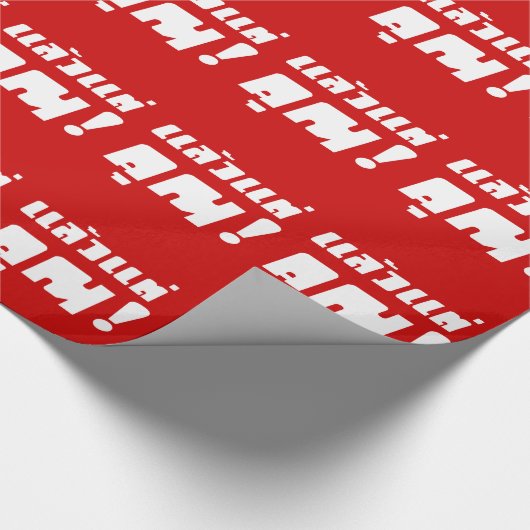 Tot jou! ĀLaeo Tae Khun in Thai Language Ā Cadeaupapier (Hoek)