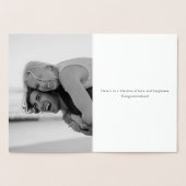 Tot liefde, lachen & gelukkig tot het einde Huweli Folie Kaarten (Binnen)