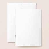 Tot liefde, lachen & gelukkig tot het einde Huweli Folie Kaarten (Met envelop)