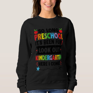 Tot met Preschool Kleuterschool Hier Kom Ik Terug Trui