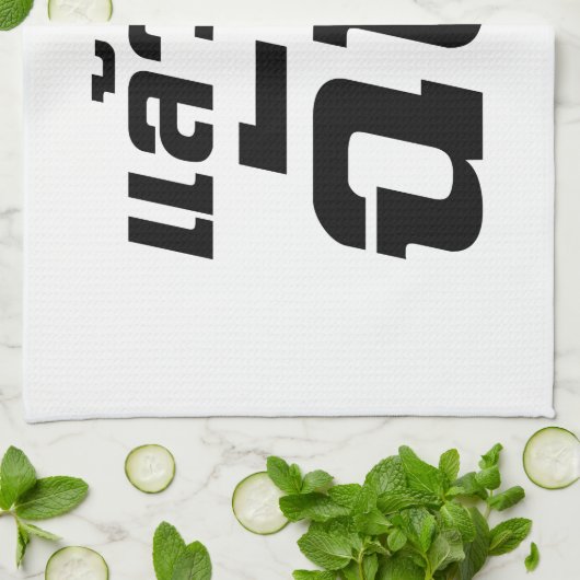 Tot mij. ø Laeo Tae Chan in de Thaise taal ø Theedoek (Gevouwen)