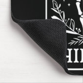 Tot mijn dertigste verjaardag Skeleton Gothic Hall Muismat (Hoek)