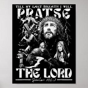 Tot mijn laatste adem zal ik de Heer God prijzen Poster