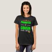 Tot neef 2023 bevorderd tot neef 2 t-shirt (Voorkant volledig)
