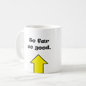Tot nu toe gaat alles goed ! koffiemok (Voorkant links)