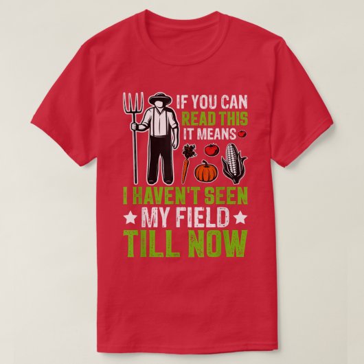 Tot nu toe is het veld nog niet bekeken voor boere t-shirt (Design voorkant)