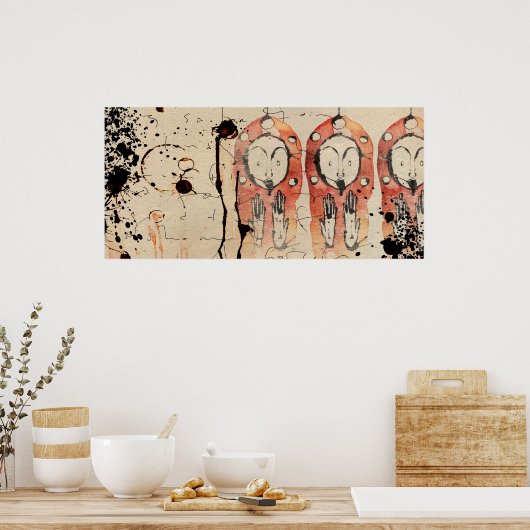 tot nu toe poster (Keuken)