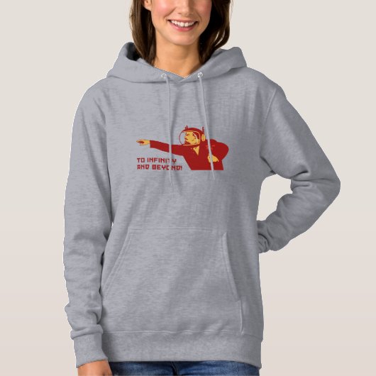 Tot oneindig en verder hoodie (Voorkant)
