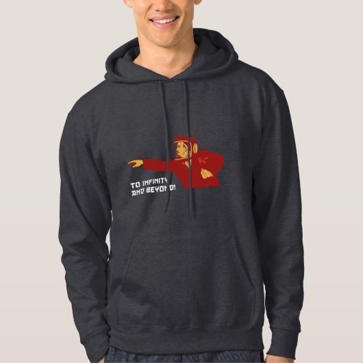 Tot oneindig en verder hoodie (Voorkant)