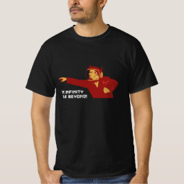 Tot oneindig en verder t-shirt