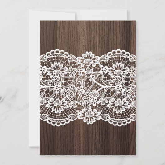 Tot onze dood delen we de trouwdouche-uitnodiging kaart (Achterkant)