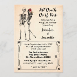 Tot onze dood delen we halloween koppels onder de  kaart