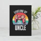 Tot oom verheffen kaart (Staand voorkant)