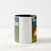 Tot op het  Atom-krateletiket Tweekleurige Koffiemok (Center)