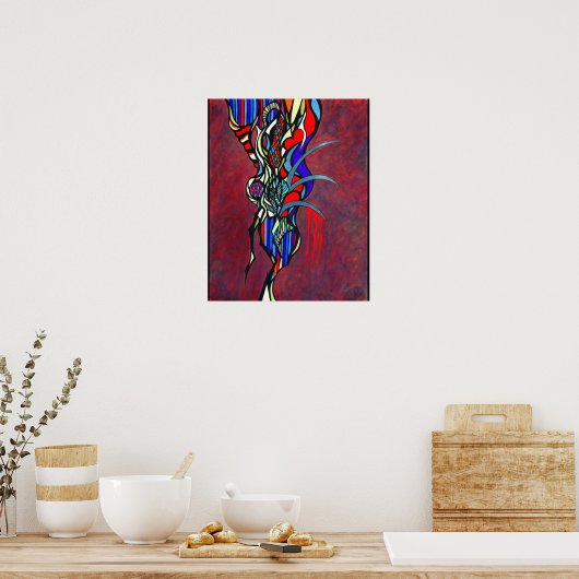 Tot op het bot poster (Keuken)