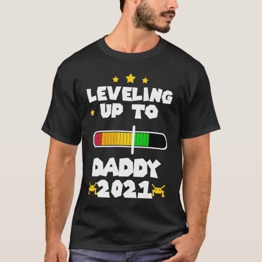 Tot papa 2021 RPG-computergaming T-shirt (Voorkant)