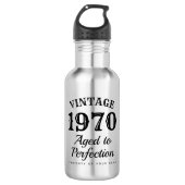  tot perfectie grappig 50e verjaardag waterfles  (Voorkant)