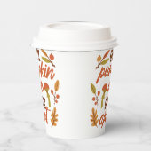 TOT POMPOENTAART ONS UIT ELKAAR HALEN THANKSGIVING PAPIEREN BEKERS (Links)