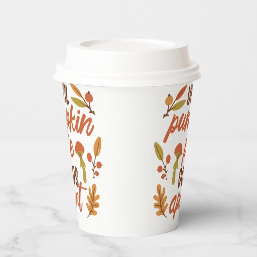 TOT POMPOENTAART ONS UIT ELKAAR HALEN THANKSGIVING PAPIEREN BEKERS (Links)