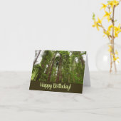 Tot Redwoods Happy Birthday Kaart (Gele Bloem)