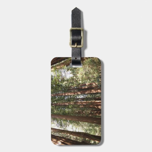 Tot Redwoods II in Muir Bossen National Monument Bagagelabel (Voorkant verticaal)