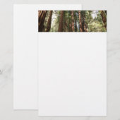 Tot Redwoods II in Muir Bossen National Monument Briefpapier (Voorkant / Achterkant)