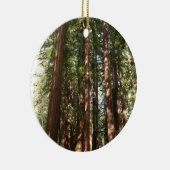Tot Redwoods II in Muir Bossen National Monument Keramisch Ornament (Rechts)
