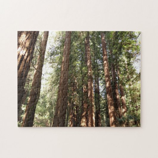 Tot Redwoods II in Muir Bossen National Monument Legpuzzel (Horizontaal)