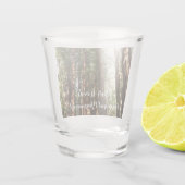 Tot Redwoods II in Muir Bossen National Monument Shot Glas (Achterkant)