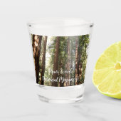Tot Redwoods II in Muir Bossen National Monument Shot Glas (Voorkant)