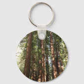 Tot Redwoods II in Muir Bossen National Monument Sleutelhanger (Achterkant)