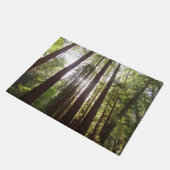 Tot Redwoods in de ochtend Deurmat (Schuin)