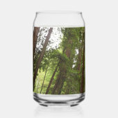 Tot Redwoods in Muir Bossen National Monument Blikvorm Glas (Voorkant)