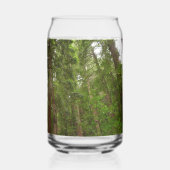 Tot Redwoods in Muir Bossen National Monument Blikvorm Glas (Achterkant)